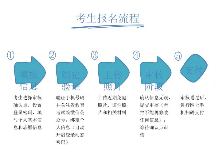 河南成人高考网上报名流程
